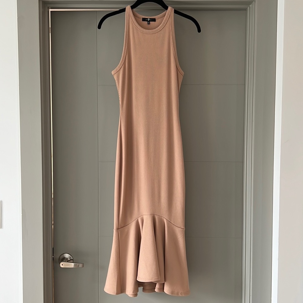 7 for all mankind beige dress size XS